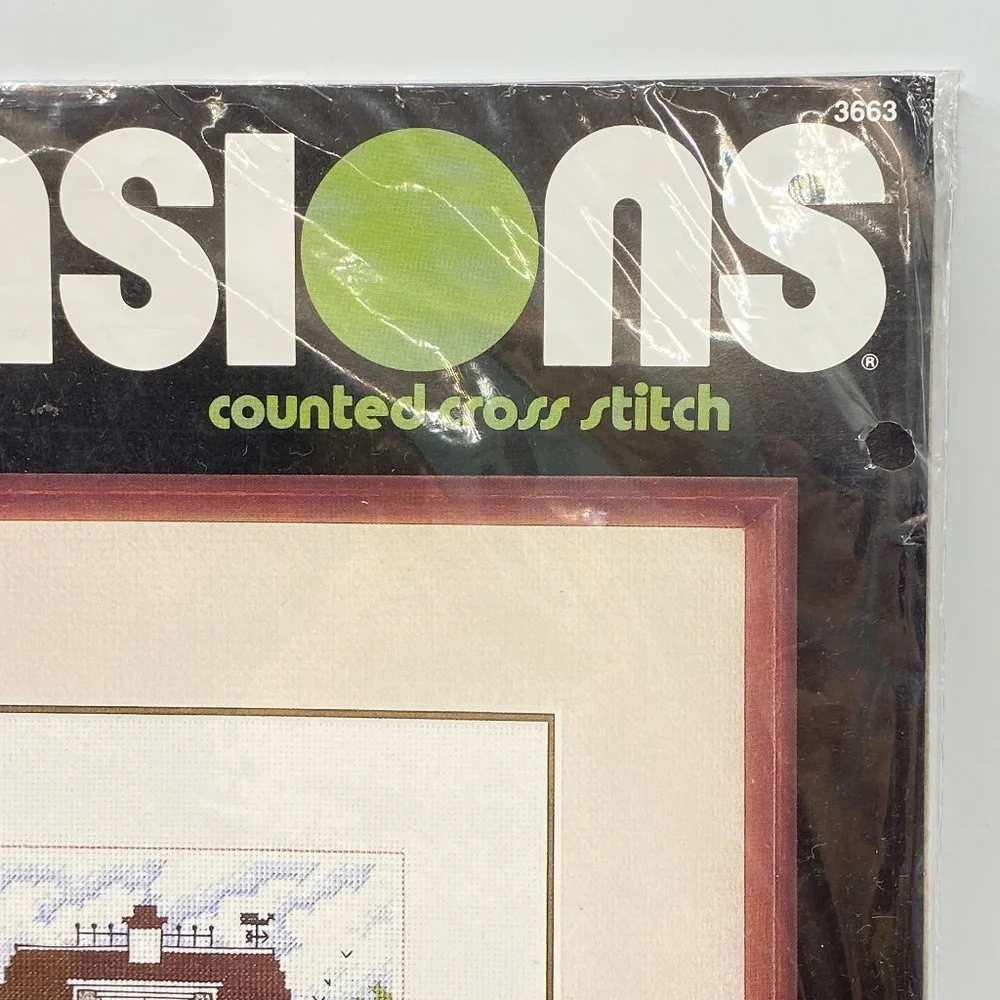 Sealed Counted Cross-Stitch Kit DIMENSIONS #3663 Marblehead Cove 10